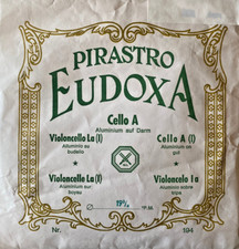 Pirastro Cello Saite Eudoxa Ton A Darmsaite mit Alu umsponnen Nr. 194  mit Kugel
