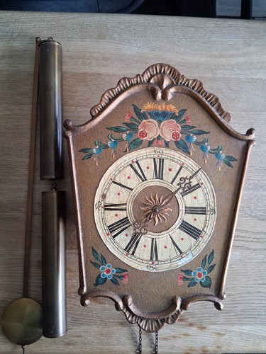 Schilderuhr,Lackschilduhr,Wand