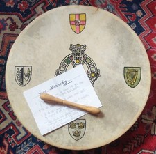 Rahmentrommel irische keltische Bohdrán Handtrommel *Irland, Kelten*