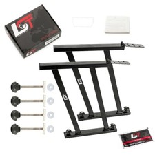 2x Rastschienen mit Scharnier