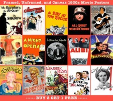 1930er retro filmplakate - 1930er,