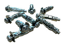 Hohlraumdübel + Schraube Metall Stahl verzinkt M4 M5 M6 Gipskarton Federdübel