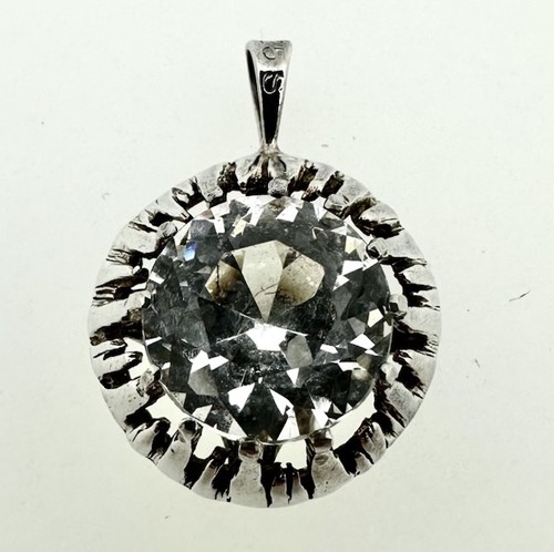 Schöner anhänger silber - silber, 925