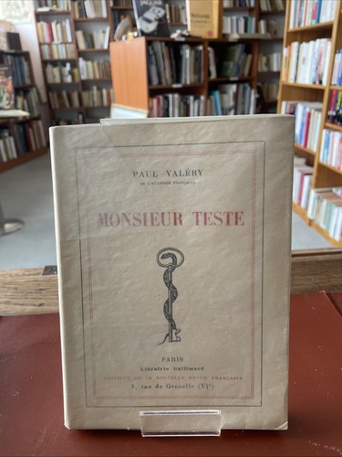 Monsieur teste paul valéry - monsieur, teste,