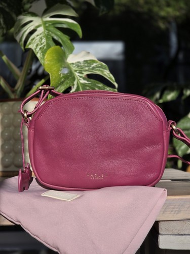 Radley rosa leder kamera - rosa,