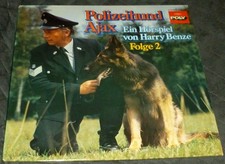HÖRSPIEL LP - POLIZEIHUND AJAX   POLY 2432116   SELTEN,RAR   SEHR GUTER ZUSTAND