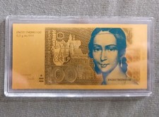 100 DM Banknote  999er Gold