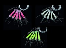 DEGA Shrimp-Vorfach Haken-Gr. 4 oder 8 Shrimp-Paternoster Heringsvorfach Hering