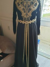 Kleid Takschita Kaftan Abaya Hijab Jabador Jellaba Dfin samt