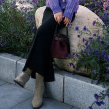 Damen Fishtail Rock Eleganter