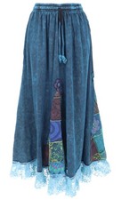 Boho Spitzen Maxirock