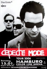 DEPECHE MODE - 2006 - Plakat -