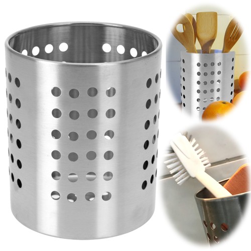 Edelstahl besteckhalter 13cm - edelstahl,