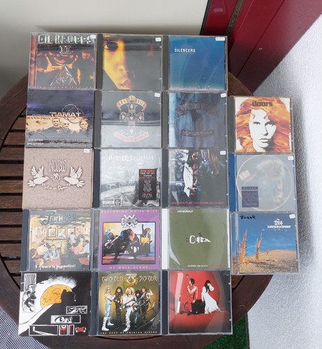 18x rock metal sammlung - 18x,