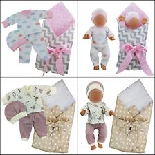 4-tlg. Puppen Schlafset für