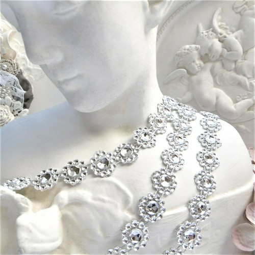 Strassband silber dekoband - silber,