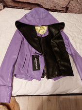NEU Lila Damenlederjacke  40 L