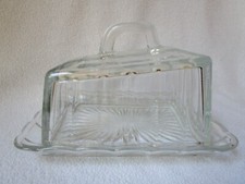 alte Käseglocke Butterdose