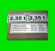 Unimog 421 411 axle load