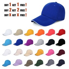 Herren Damen Polo Basecap Baseball Caps Mütze Kappe Schirmkappe Sommerhut Golf