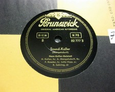 HANS KOLLER QUINTETT - JUTTA HIPP Sound-Koller / Come Back To Sorrento (455)