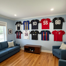 Trikot Wandhalterung Fußball – Rahmenlos Display Halter Fan Geschenk Idee Deko