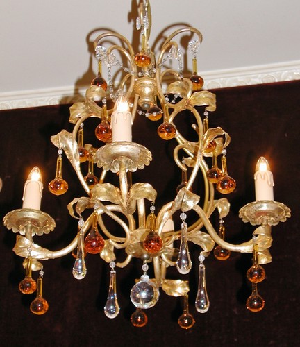 Murano kristall kronleuchter - murano,