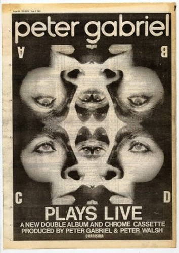 Peter gabriel plays - peter, live