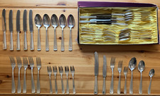 Wirths Besteck versilbert 100 48-teilig für 6 Personen schönes zeitloses Design