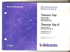 Betriebsanleitung webasto - betriebsanleitung,