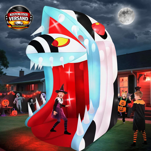Aufblasbare halloween schlange - aufblasbare,