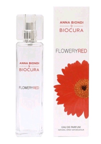 Anna biondi flowery red - eau, de