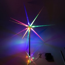 Außen LED Gartenstecker Stern