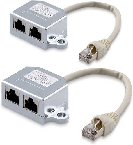 Netzwerkkabel splitter - 2x,