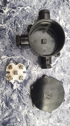 Verteilerdose ddr bakelit - verteilerdose,