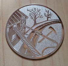 Emblem für pokal - pokal, feuerwehr