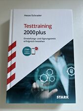 Testtraining 2000 plus