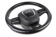 4F0419091BT Original Audi A4 B7 8E A6 4F Sportlenkrad "S-line" Leder Gelocht