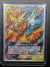 Lavados & Zapdos & Arktos GX SM 210 Promo Pokemon Karte deutsch NM