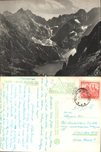 Tatry kotlina morskiego - kotlina, alte
