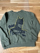 H&M Pulli Junge 134/140 Grün Batman ??