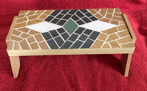 Kleiner hocker retro vintage - kleiner,