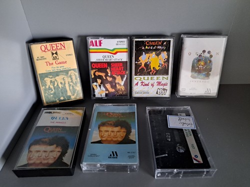 Queen musikkassetten diverse - musikkassetten,