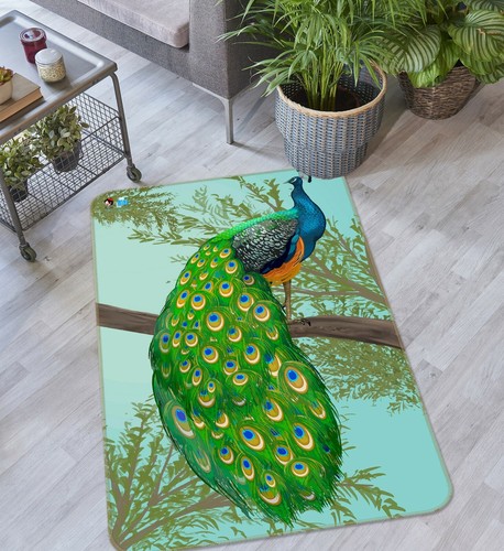 Grün pfau zhuc191 - 3d,