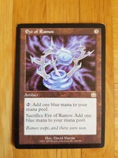 Magic/MTG - Karte Eye of/Auge des Ramos  - Merkadische Masken - EXC+ - Commander