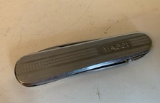 Vintage kleines Taschenmesser Maggi Tell Rostfrei Werbung Werbegeschenk Messer
