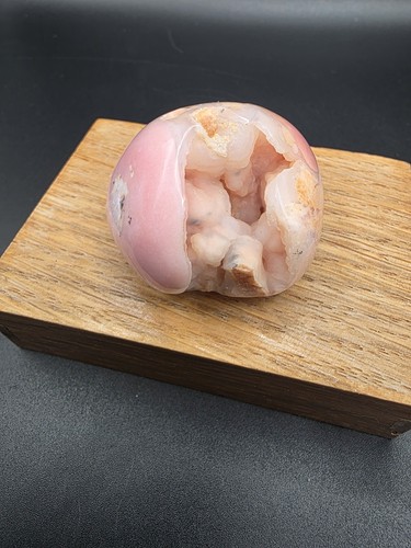 Pink opal peru 5x3cm - pink,