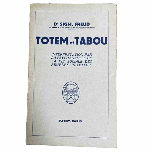 Totem tabou sigmund - totem,