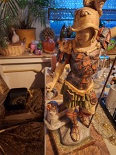 Handgeschnitzter Heiliger St