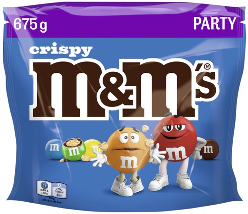 Crispy schokolinsen - m&m's,